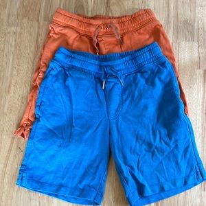 Hanna Andersson Boys Knit Shorts Lot of 2
